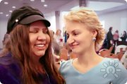 Елена Мельчакова с&nbsp;Вианной Стайбл