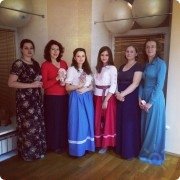 Мария Широкова с&nbsp;ученицами