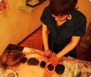 Массаж Горячими камнями