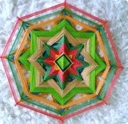 Плетёная мандала