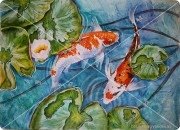 Работы Натальи. Акварель. Смешанная техника