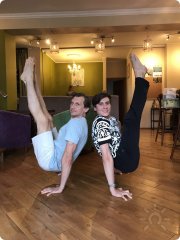 С Игорем Ковалёвым, основателем Fresh, Yoga&Fit