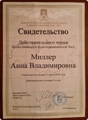 Анна Владимировна Миллер, Сочи