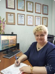 Л.Н. Бессонова за&nbsp;рабочим столом