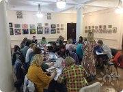 Выставка нейрографики "Траектория мысли"