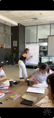 Нейрографика "Цели на&nbsp;год" для клуба предпренимателей