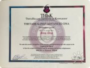 Сертификат ThetaHealing advanced
