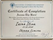 Сертификат Access the bars