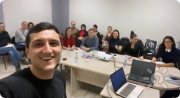 Кадр видео с&nbsp;корпоративного тренинга по&nbsp;продажам в&nbsp;Казахстане, Павлодар
