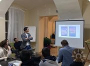 Кадр выступления в&nbsp;Союзе Православных Предпринимателей