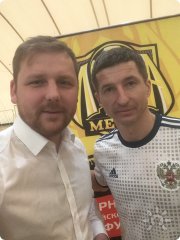 Олег Торсунов Имихаил Шутов тренер по&nbsp;ораторскому мастерству на&nbsp;фестивале Благость 2017
