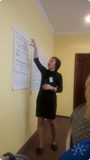 Ирина Маторова на&nbsp;тренинге