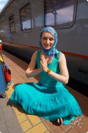 Нижний Новгород, на&nbsp;перроне