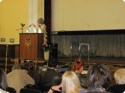 С.А. Славинский выступает на&nbsp;конференции