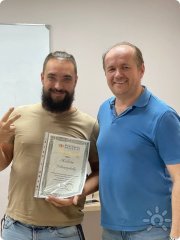 Момент получения сертификата о&nbsp;прохождении курса теории и&nbsp;практики Регрессионного поиска в&nbsp;2021&nbsp;г.
