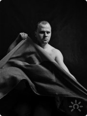 Игорь Борк, фотосессия драматический портрет