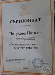 Наталья Геннадьевна Петухова, тренер / консультант, Челябинск