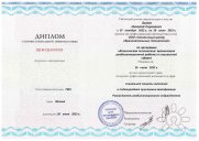 Диплом о&nbsp;профессиональной переподготовке