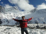 В горах