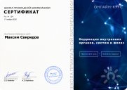 Школа ПБМ. Сертификат по&nbsp;коррекции внутренних органов, систем и&nbsp;желёз