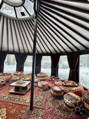 Панорамная юрта на&nbsp;Енисее