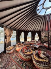 Панорамная юрта на&nbsp;Енисее