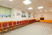 Зал&nbsp;— Конференц 45&nbsp;м² с&nbsp;кухонным местом: для тренингов, занятий, мастер классов и&nbsp;деловых встреч