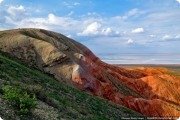 Озеро Баскунчак и&nbsp;гора Богдо