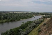 Меловые горы на&nbsp;берегах реки Медведицы