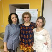 Лидия Орловская со&nbsp;слушательницами