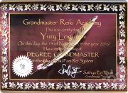 Грандмастер, Усуи Рейки Фам Рей, Grandmaster Reiki Academy, Сатья Эо&nbsp;Тан, 2019
