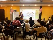 Лидия Орловская ведёт семинар