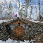 арт-объект дом Хоббита