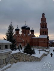 Крещенская ночь в&nbsp;мужском монастыре "Святые кустики"