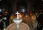 Крещенская ночь в&nbsp;мужском монастыре "Святые кустики"