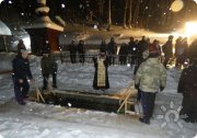 Крещенская ночь в&nbsp;мужском монастыре "Святые кустики"