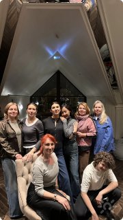 Ведущие и&nbsp;участницы зимнего Алтайского ретрита