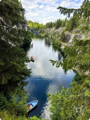 Прогулка на&nbsp;сапе по&nbsp;Ладоге