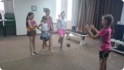 На занятиях