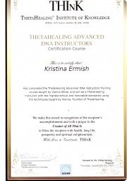 Сертификат инструктора по&nbsp;ThetaHealing (THInK)